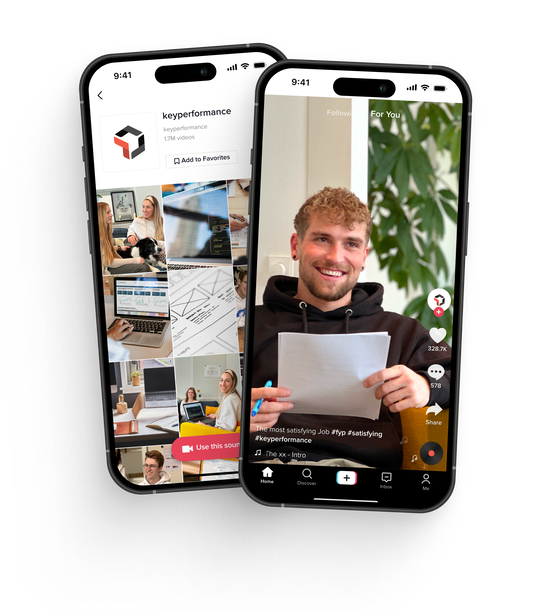 Tiktok agentur mockup