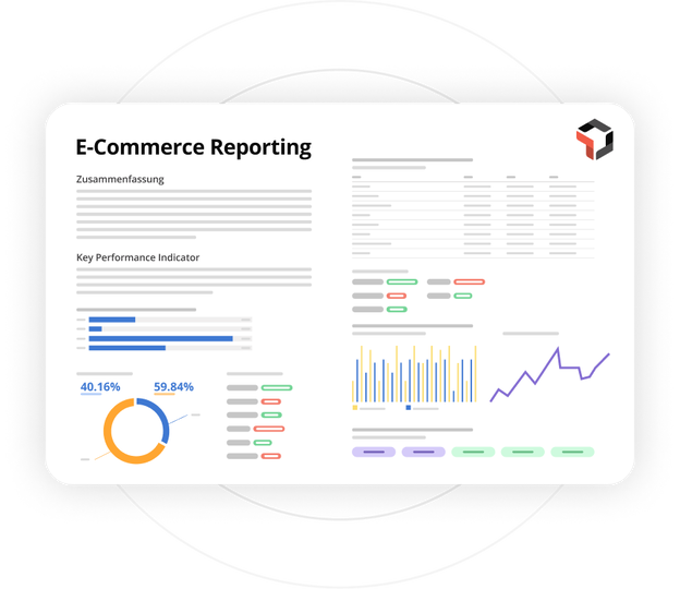E commerce reporting