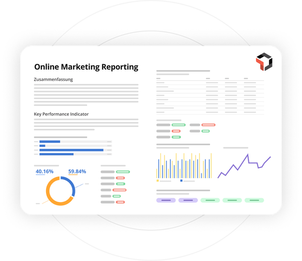Online marketing reporting