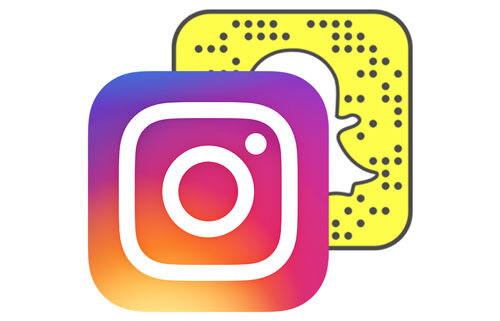 Snapchat & Instagram Logo